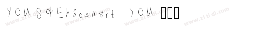 YOUSHEhaoshenti YOU字体转换